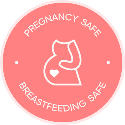 Pregnancy and breastfeeding safe icon